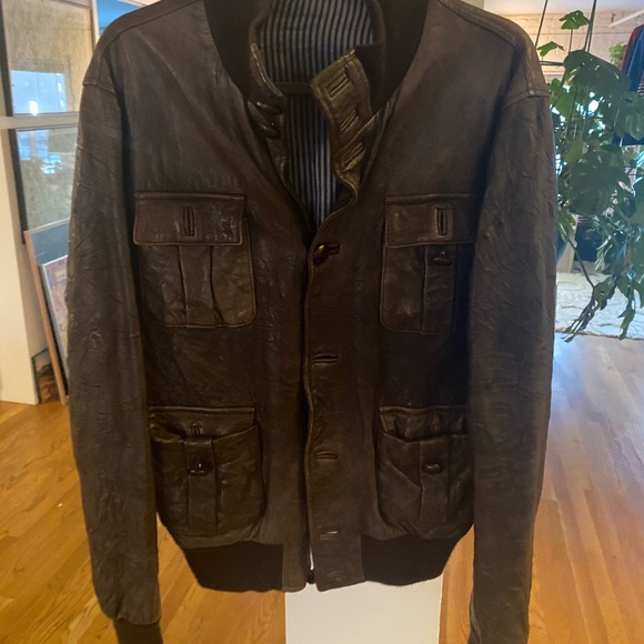 Marcel et Marcel leather bomber - Picture 3 of 3